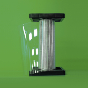 Anti-static transparent film