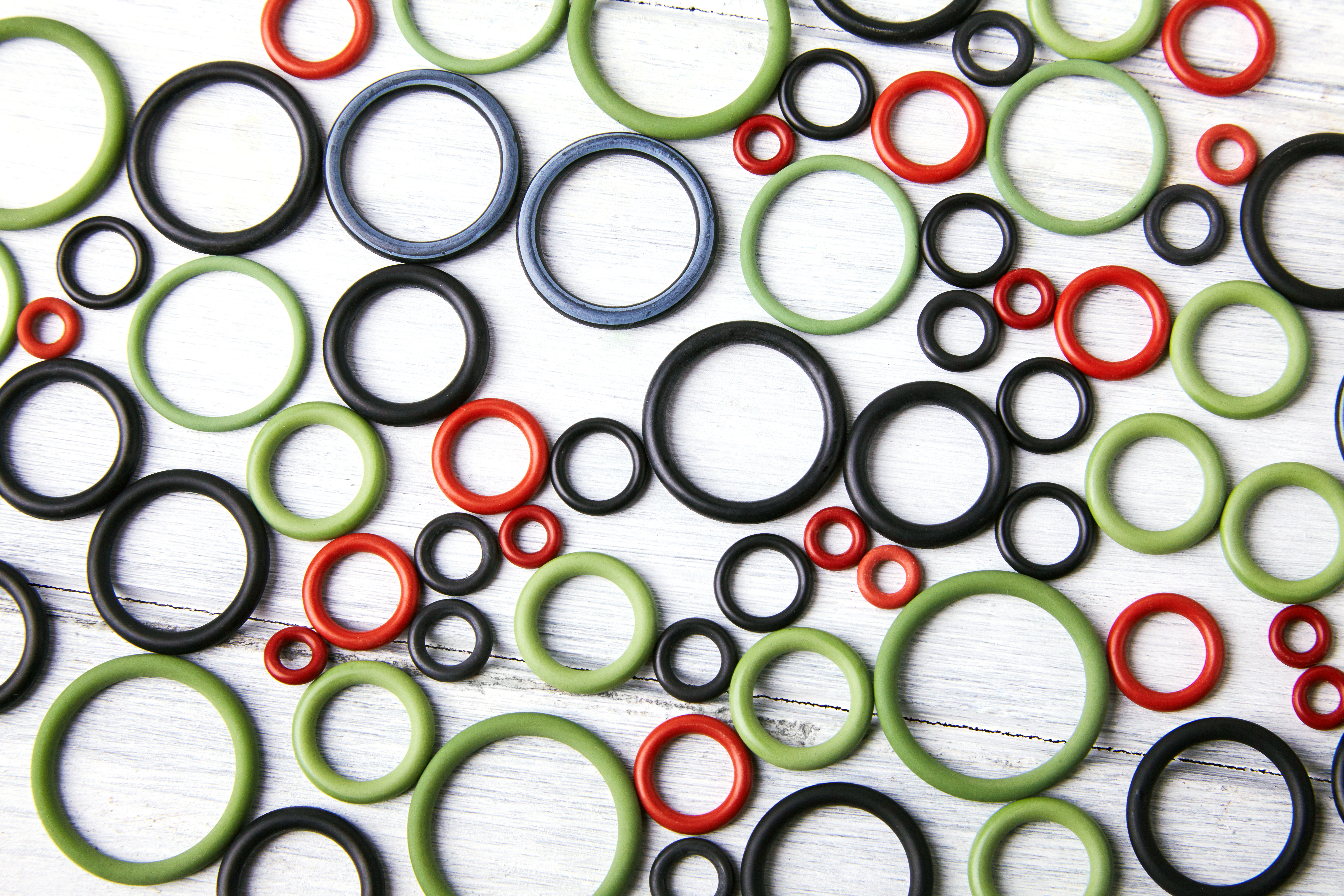 Anti-static FKM rubber parts used in robotic factories